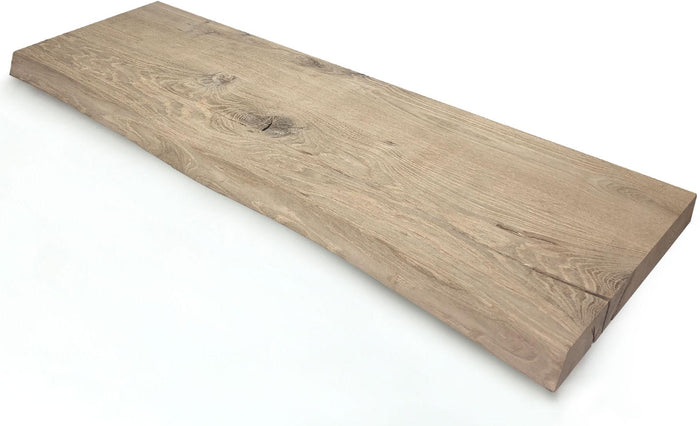 Woodbrothers Oud eiken plank massief boomstam 120x30cm