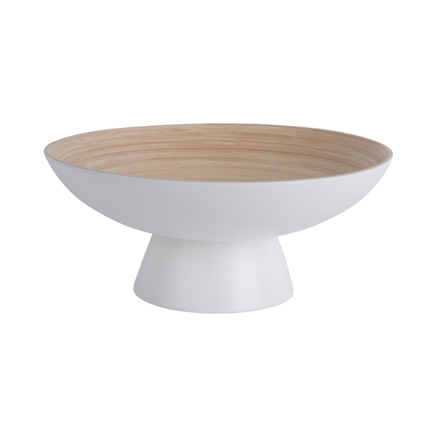 Present Time Schaal Fruit Bowl Puro - Wit - Ø30cm