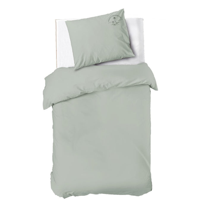 Dindi Home - Dekbedovertrek Plain Beauty - 140x220 - Groen