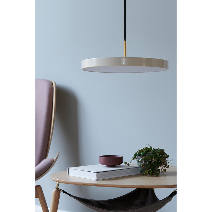 Asteria hanglamp Ø31 LED mini messing|nuance oranje