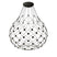 Luceplan Mesh hanglamp Ø80 LED 1m snoer draadloze bediening