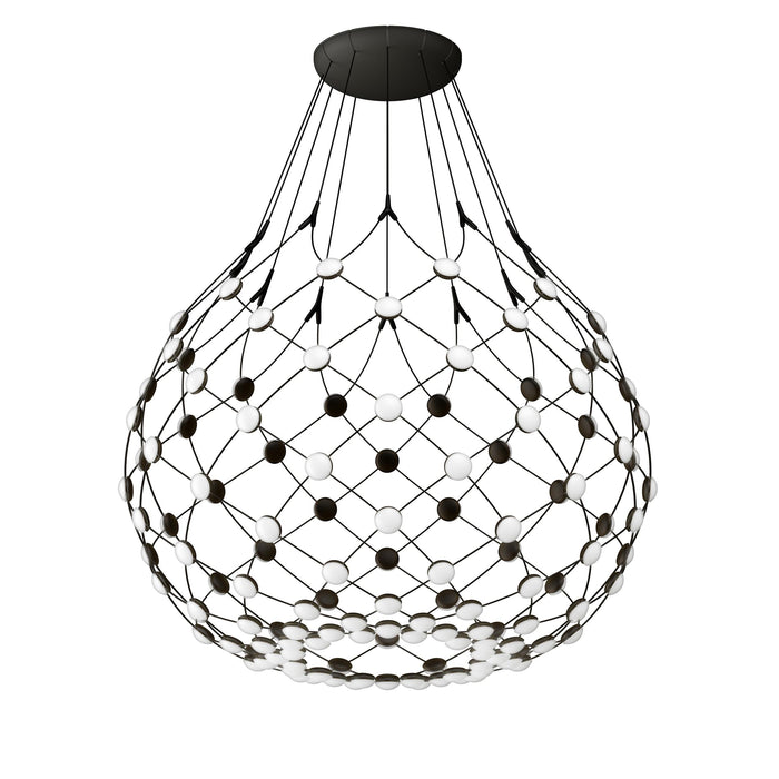 Luceplan Mesh hanglamp Ø80 LED 1m snoer draadloze bediening