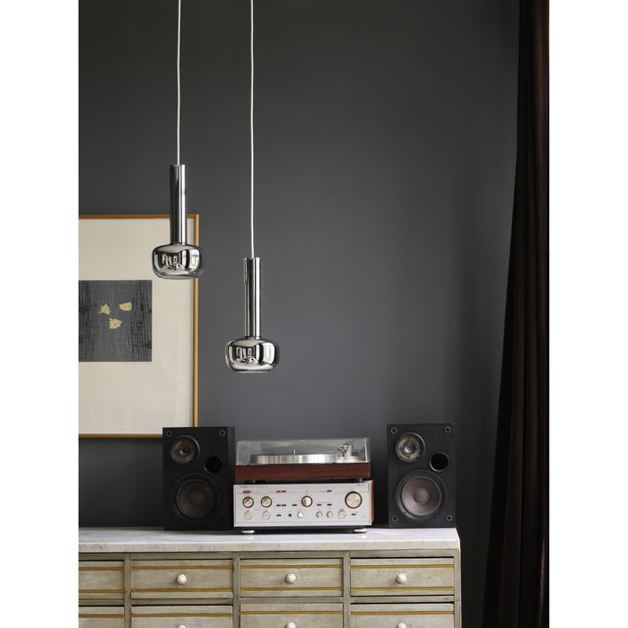 Louis Poulsen VL56 hanglamp Ø11.7 hoogglans verchroomd