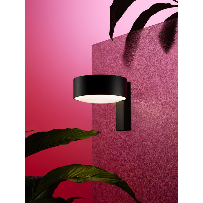 Marset Plaff-on! A wandlamp LED IP65 zwart