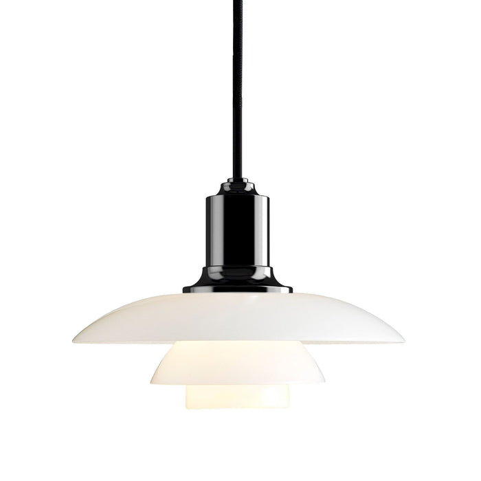 PH 2|1 hanglamp Ø20 zwart gemetaliseerd