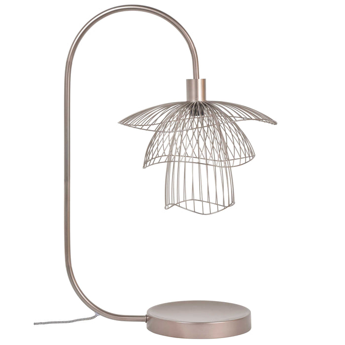 Forestier Papillon tafellamp pink copper