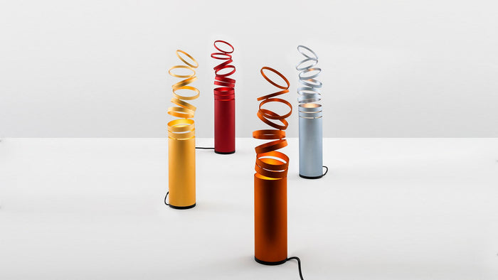 Decompose tafellamp rood