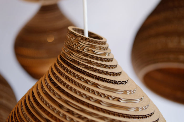 Scraplights Hive 12 hanglamp Ø30 blond