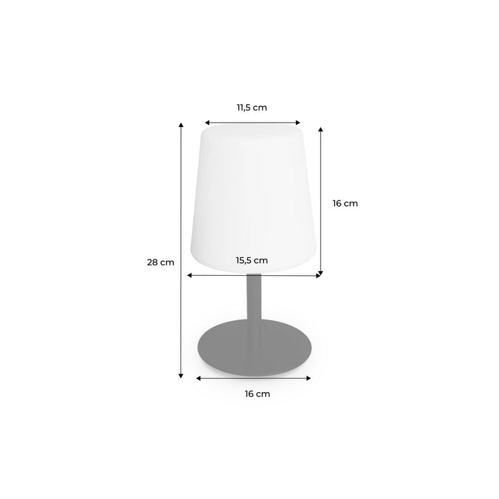 sweeek - LED tafellamp 28cm - Lampada S Color