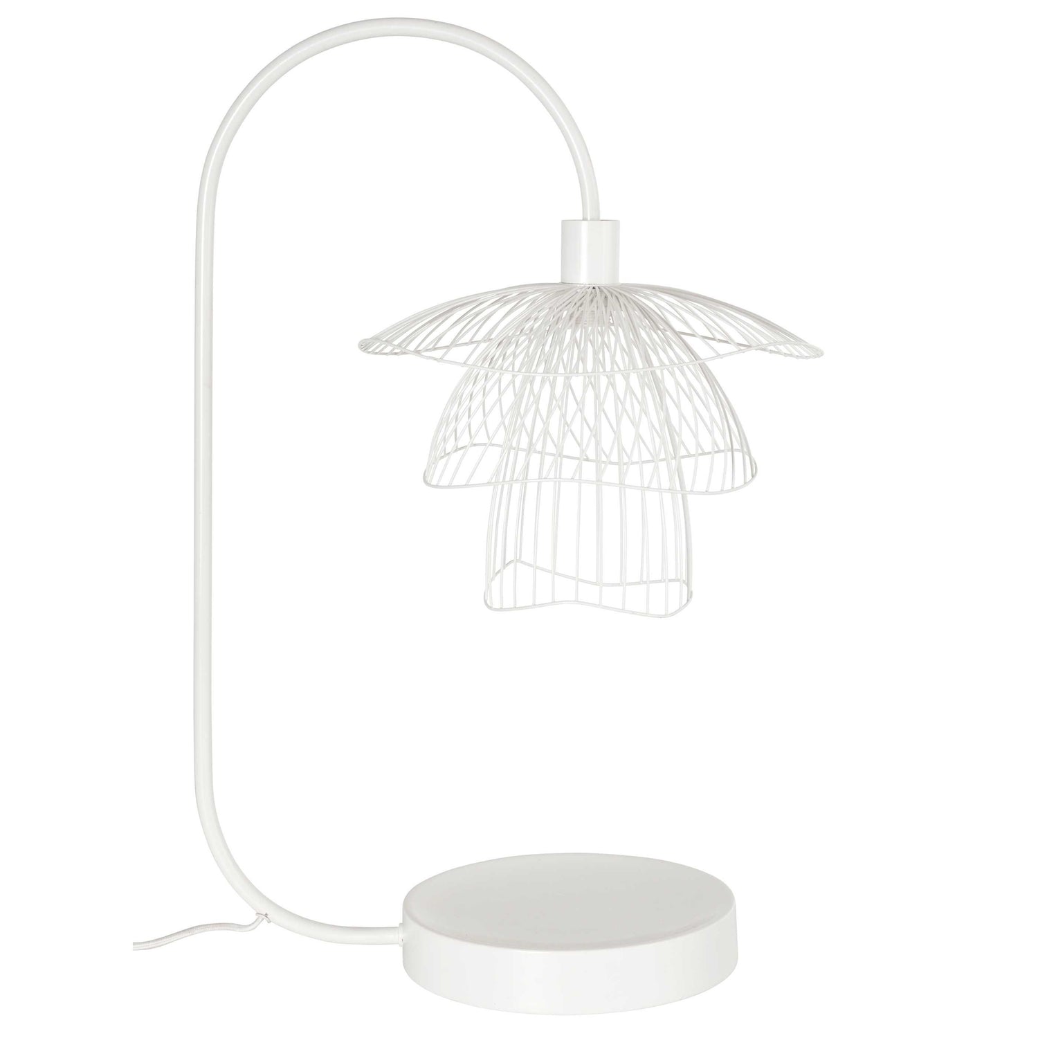 Forestier Papillon tafellamp wit