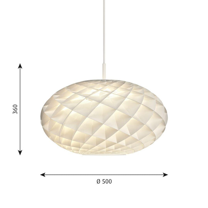 Patera hanglamp ovaal retrofit