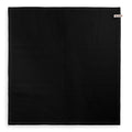 Knit Factory Theedoek  Clint - Zwart - 65x65 cm - 100% Katoen