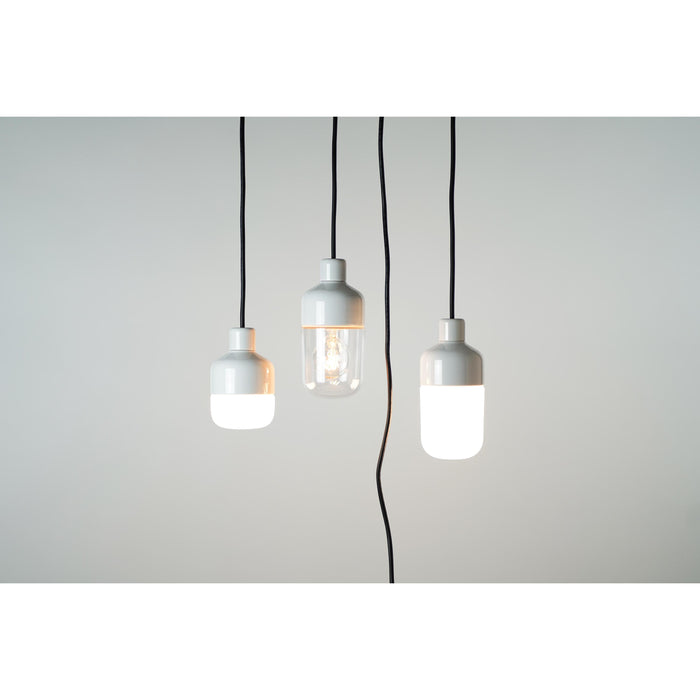Ifö Electric Ohm hanglamp 100|215 IP44 outdoor met stekker zwart
