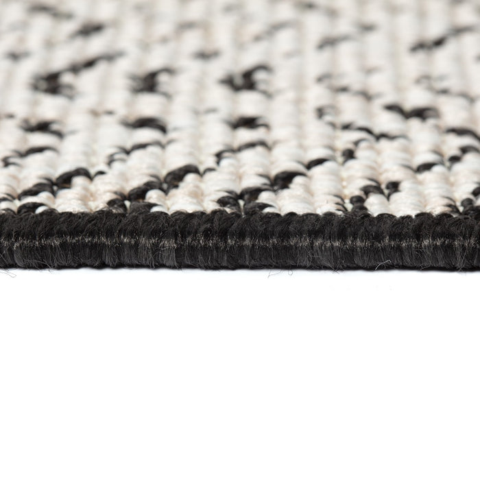 Eva Interior Buitenkleed Zwart Dahl 280 x 380 cm