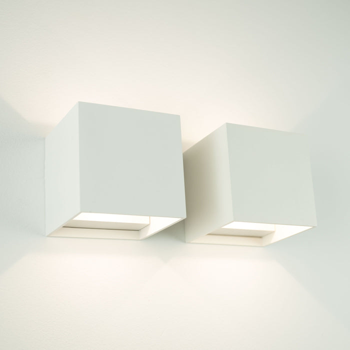 Wever & Ducre Box 2.0 wandlamp LED aluminium