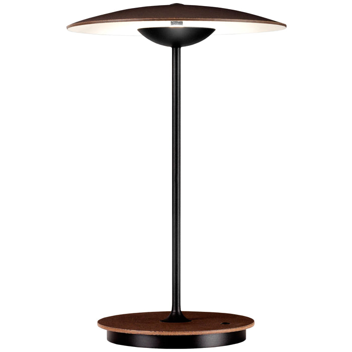 Marset Ginger 20 M tafellamp LED oplaadbaar wengé|wit