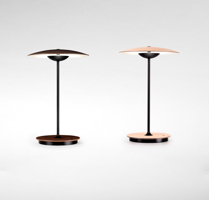 Marset Ginger 20 M tafellamp LED oplaadbaar wengé|wit