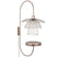 Forestier Papillon wandlamp met plateau metallic taupe