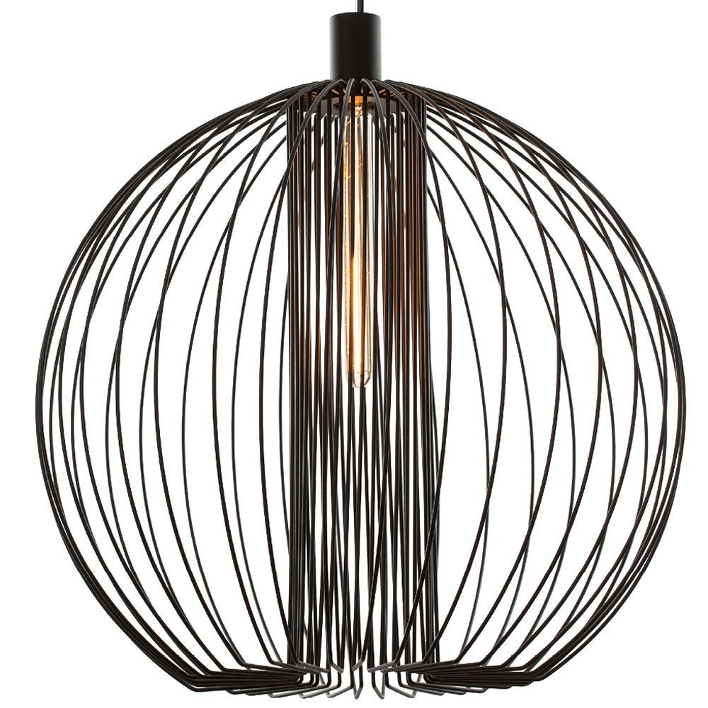 Wever & Ducre Wiro Globe 1.0 hanglamp zwart