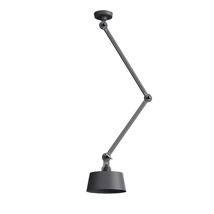 Bolt Upperfit 2 Arm plafondlamp Ø22 install Midnight Grey