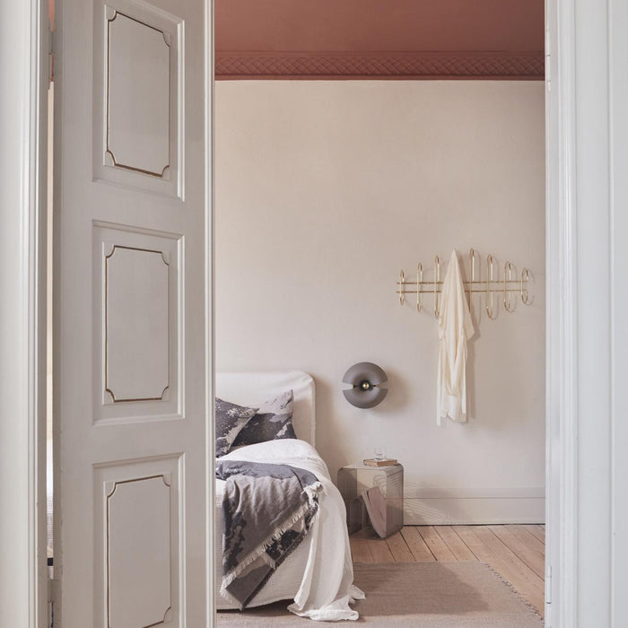 Cycnus wandlamp 45 zwart|goud