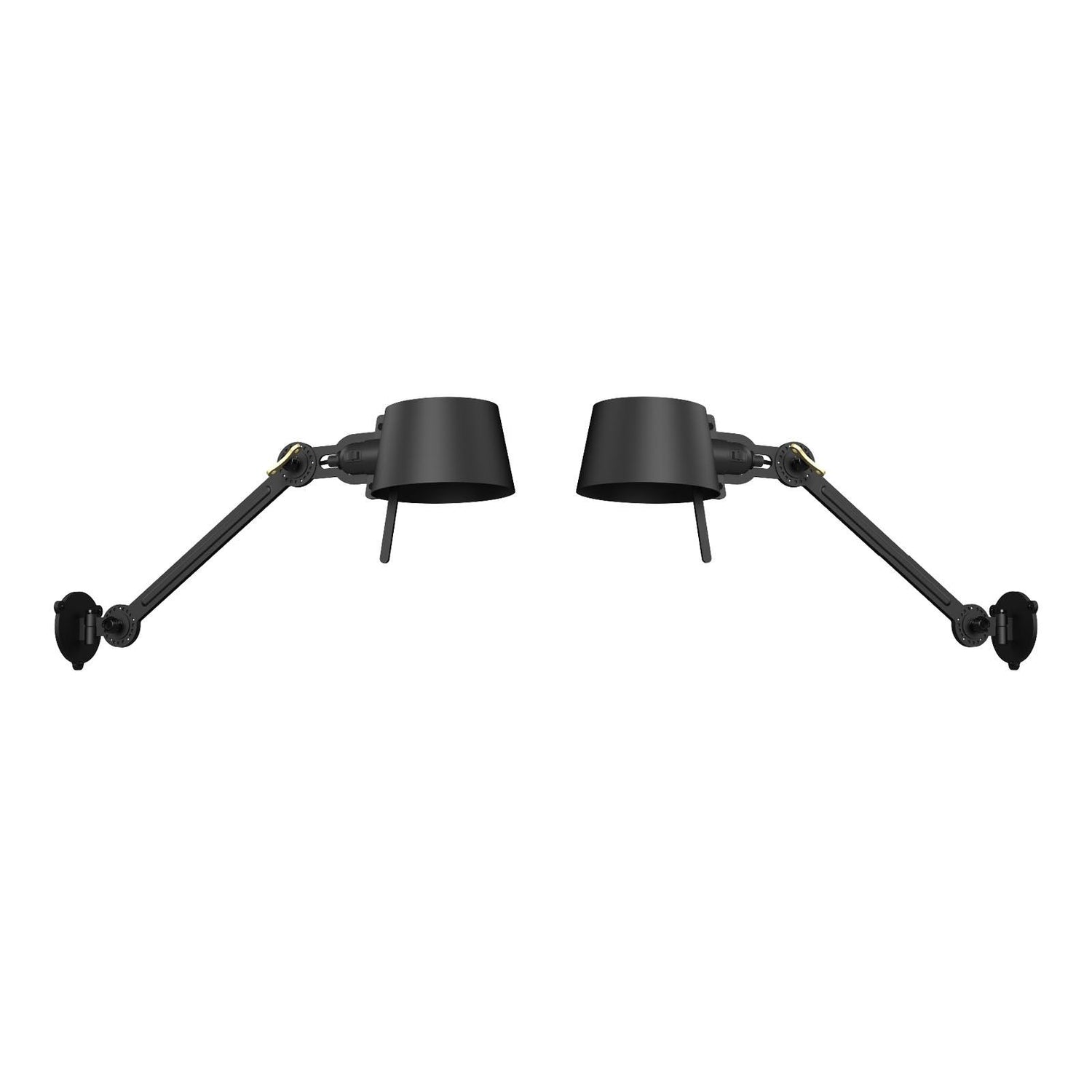 Bolt Bed Sidefit wandlamp install set van 2 Smokey Black