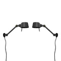 Bolt Bed Sidefit wandlamp met stekker set van 2 Smokey Black