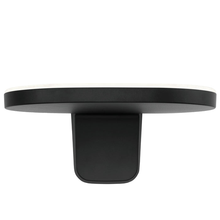 Oplight W1 wandlamp LED satijn zwart