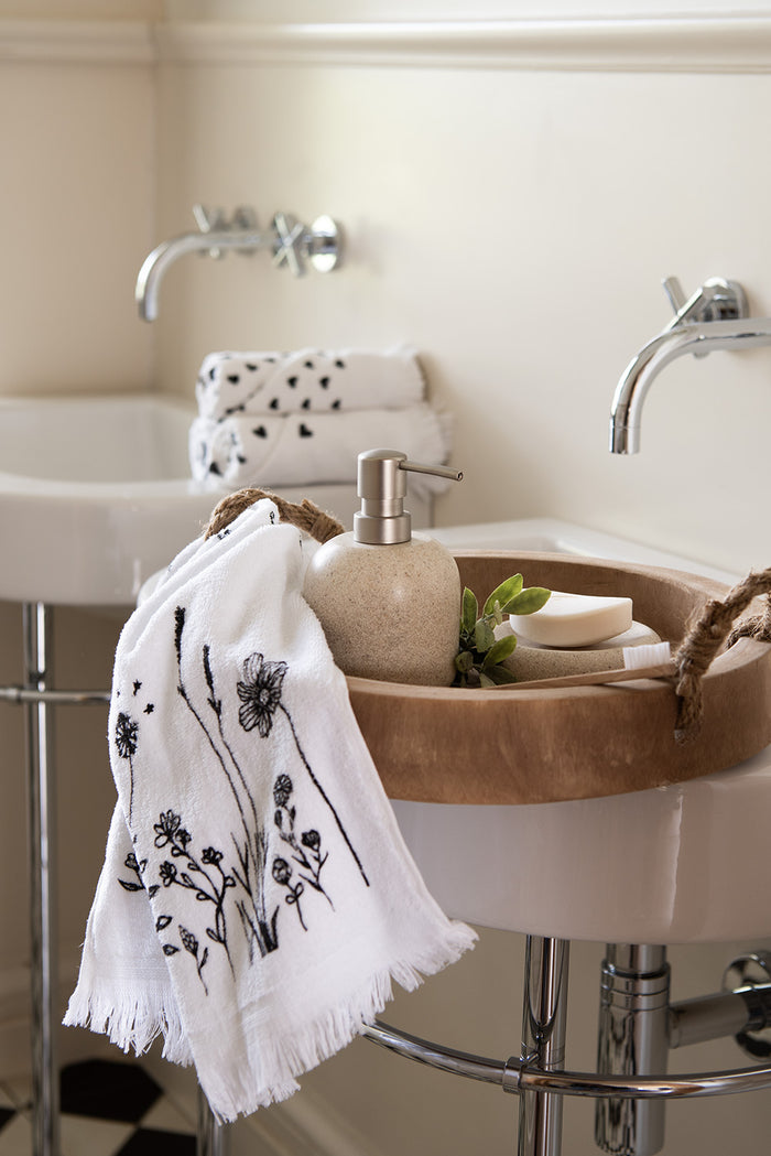 Clayre & Eef Decoratie Dienblad Ø 35 cm Bruin Hout