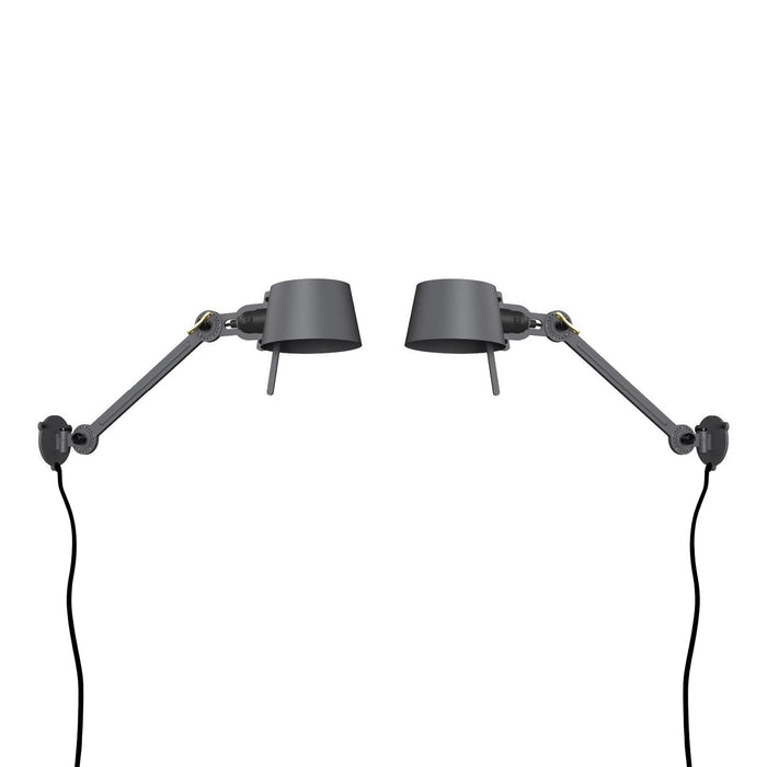 Tonone Bolt Bed Sidefit wandlamp met stekker set van 2 Midnight Grey