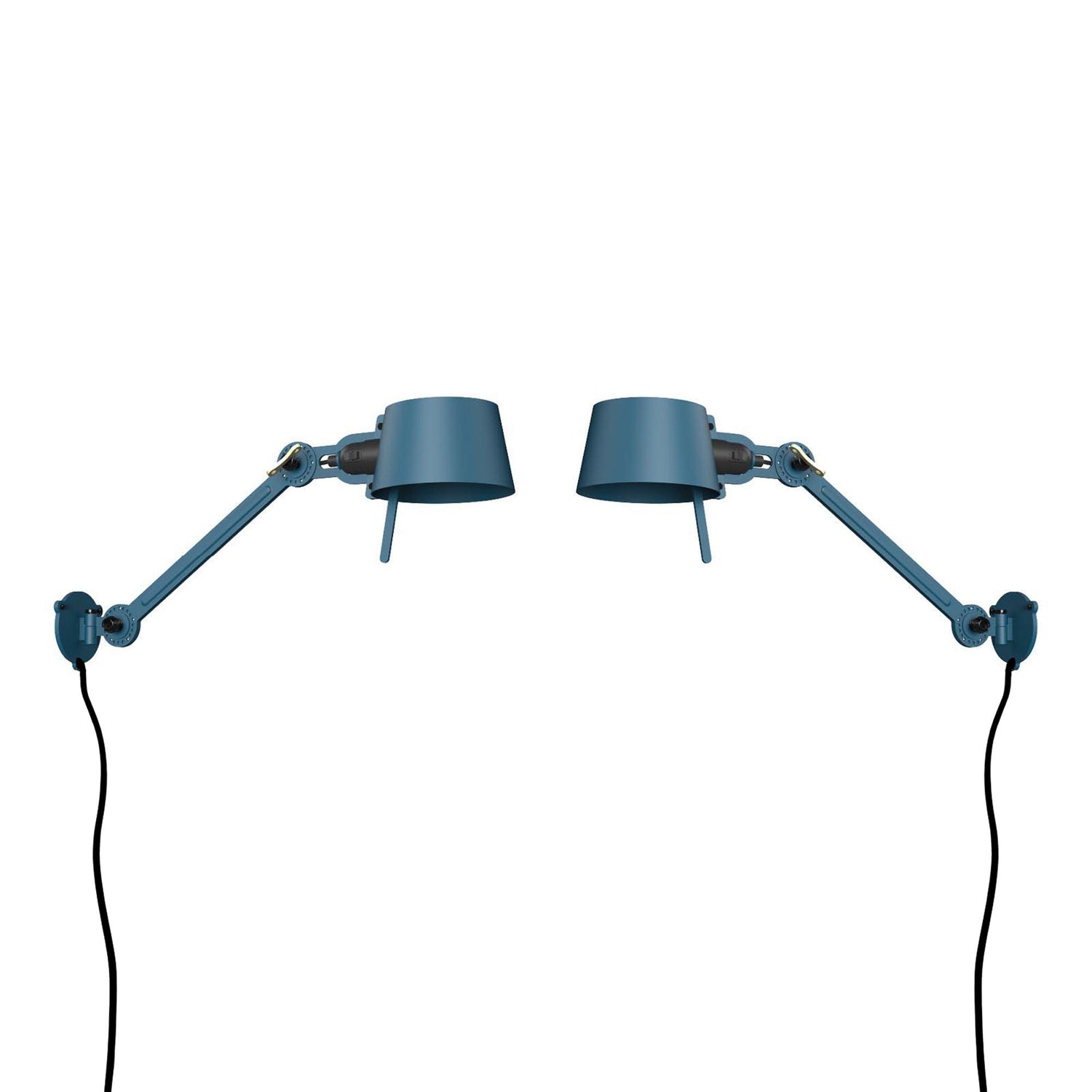 Bolt Bed Sidefit wandlamp met stekker set van 2 Thunder Blue
