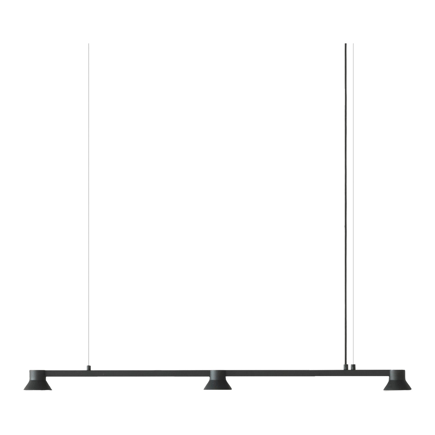 Normann Copenhagen Hat Linear Hanglamp - Small - Zwart