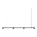 Normann Copenhagen Hat Linear Hanglamp - Large - Zwart