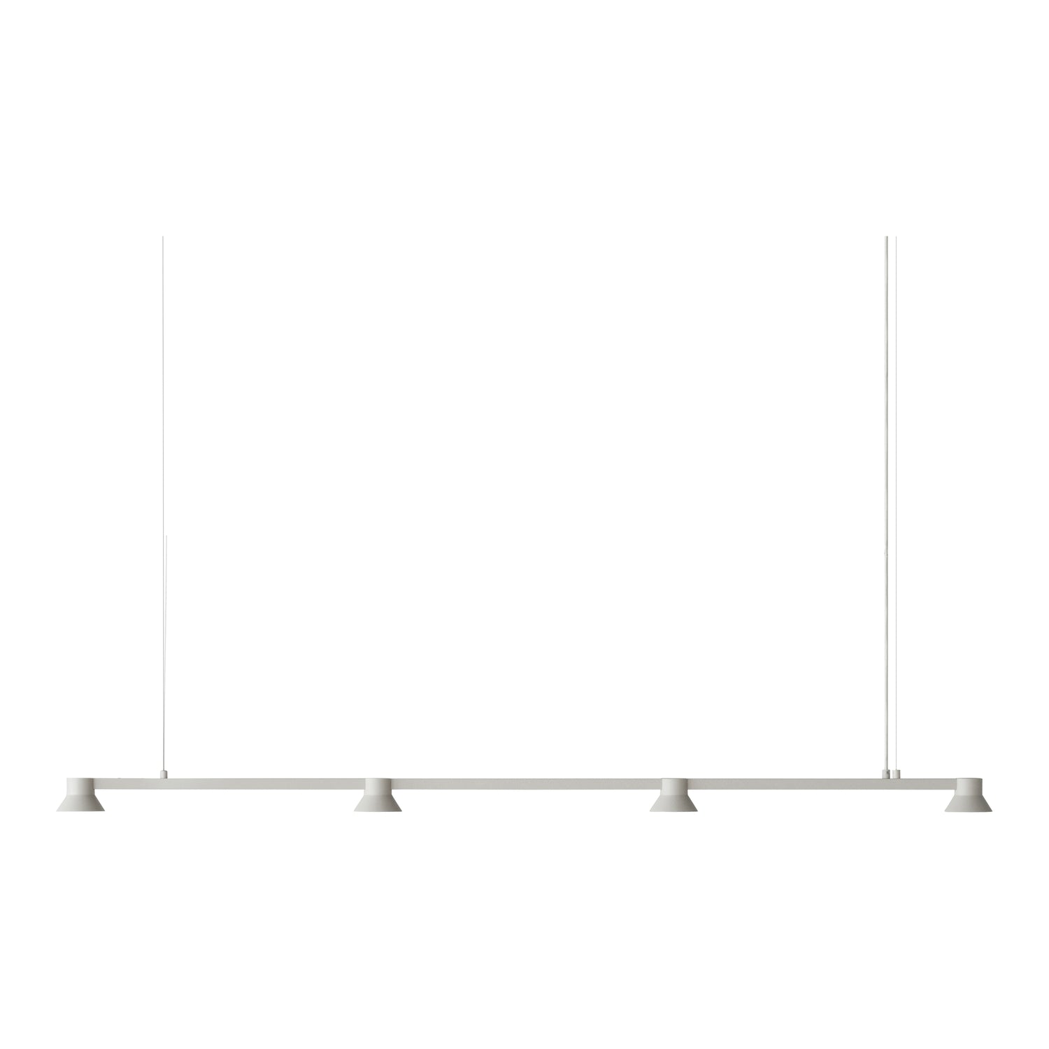 Normann Copenhagen Hat Linear Hanglamp - Large - Grijs