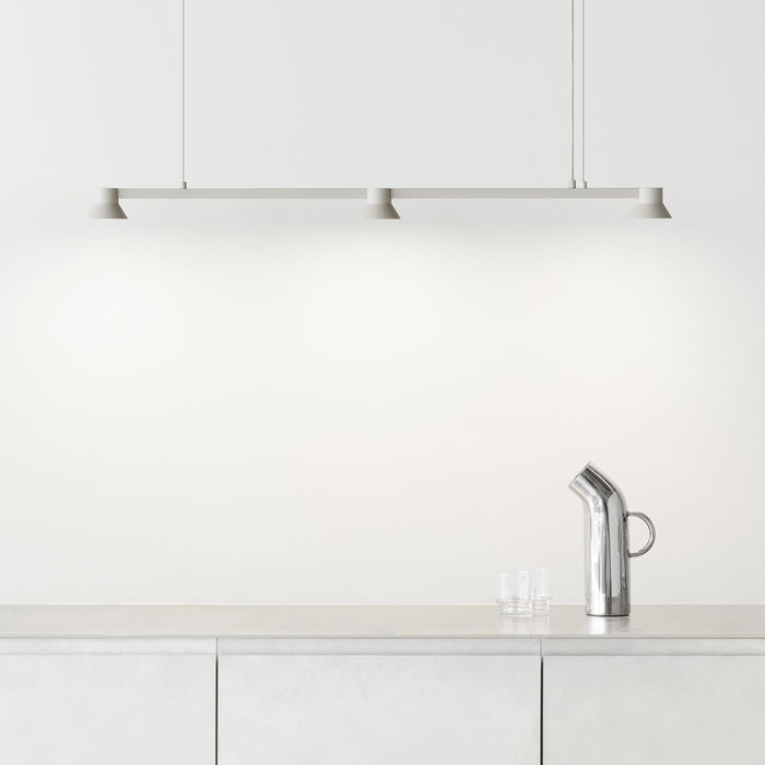 Normann Copenhagen Hat Linear Hanglamp - Small - Grijs