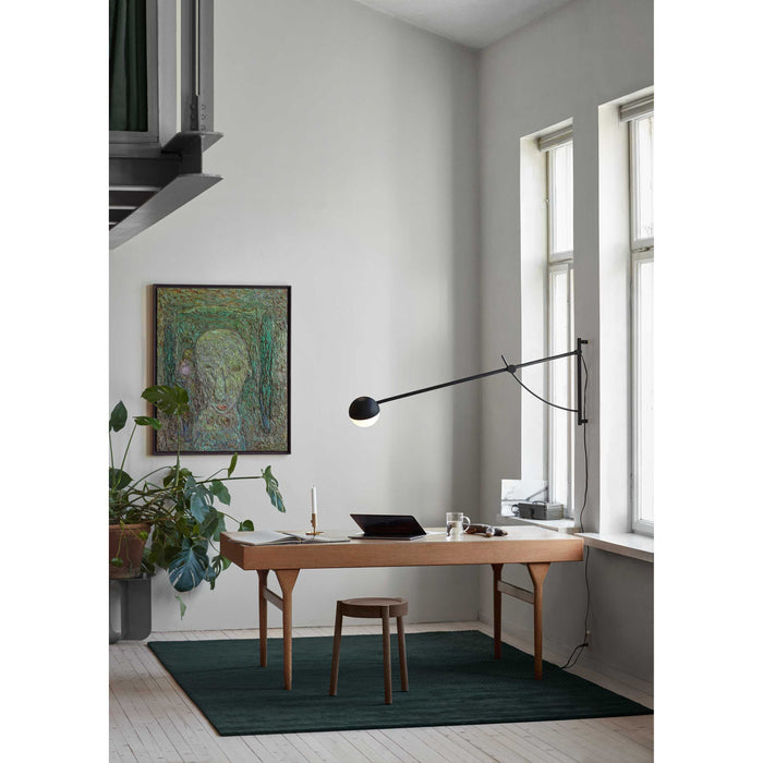 Northern Balancer wandlamp zwart