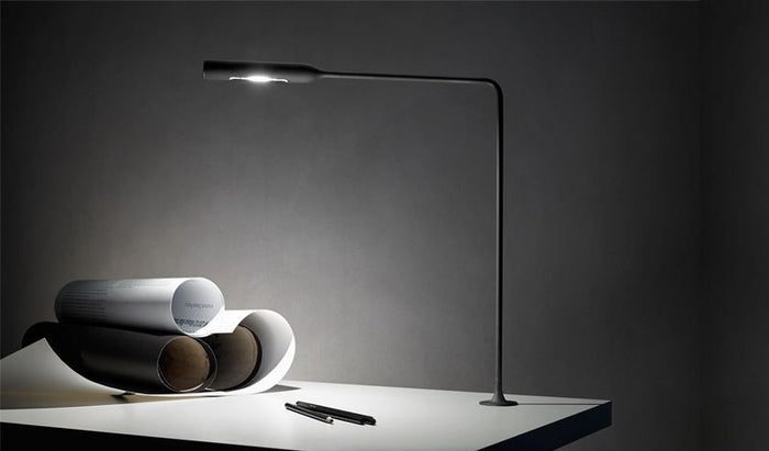 Lumina Flo grommet F46 tafellamp LED 3000K gunmetal