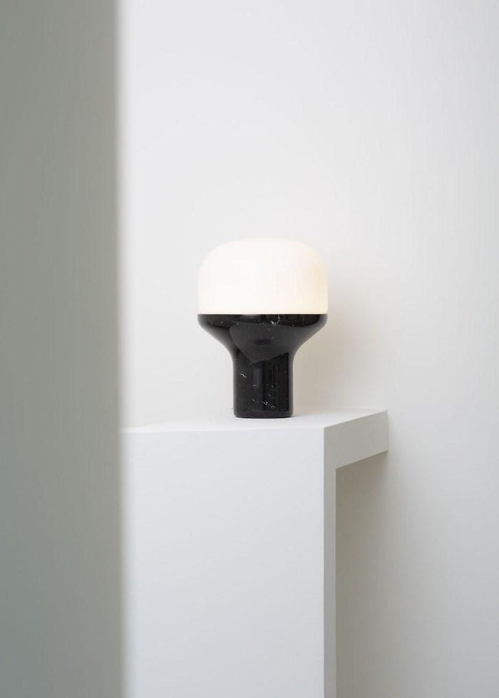 Martinelli Luce Delux Junior tafellamp marmer Black Marquinia