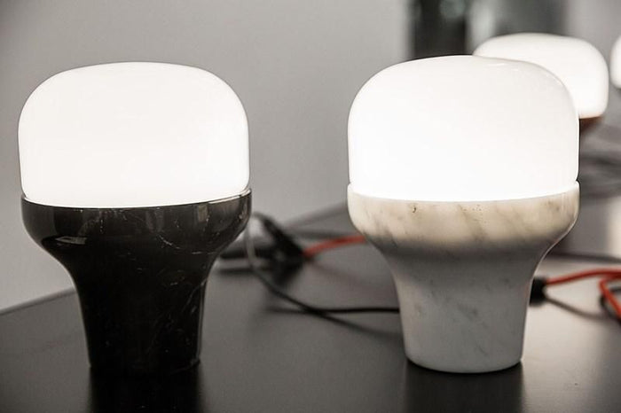 Martinelli Luce Delux Junior tafellamp marmer Black Marquinia