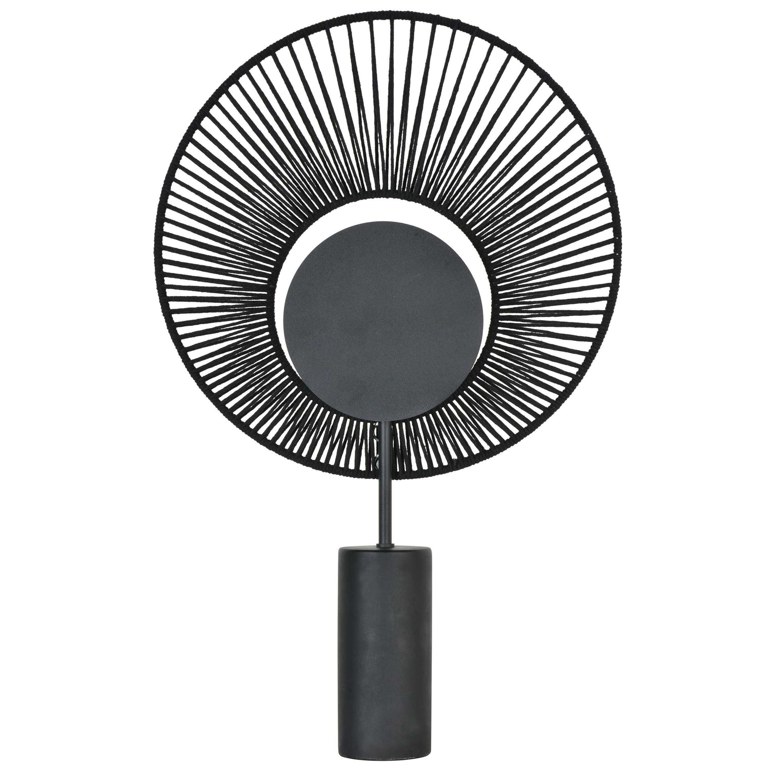 Forestier Oyster tafellamp black