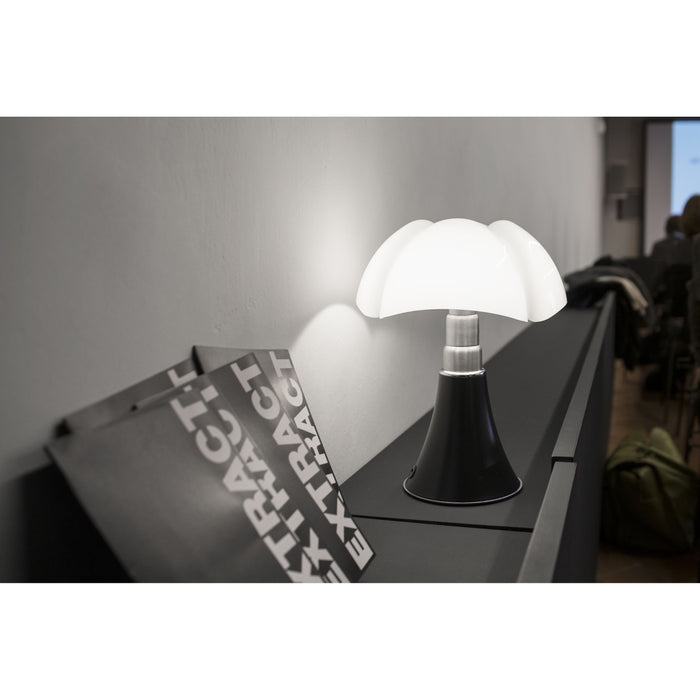 Martinelli Luce Pipistrello Mini tafellamp LED oplaadbaar agave groen