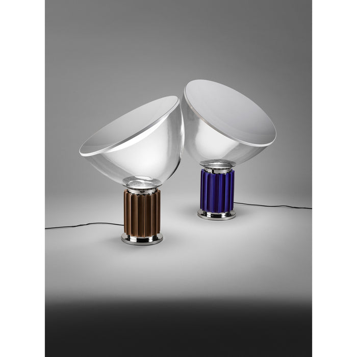 Flos Taccia tafellamp LED glas small wit