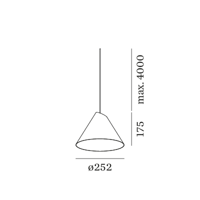 Wever & Ducre Shiek 2.0 hanglamp LED zwart|goud
