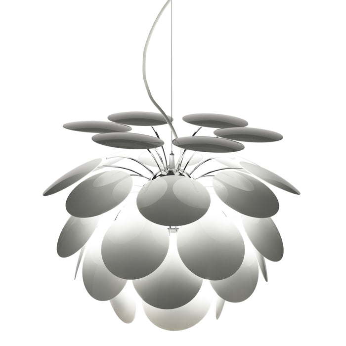 Marset Discocó hanglamp Ø88 wit met 3m snoer