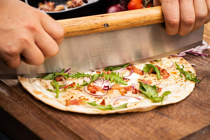 Smokin' Flavours Smokin' Flavours - Pizza cutter mes Smokin' Flavours
