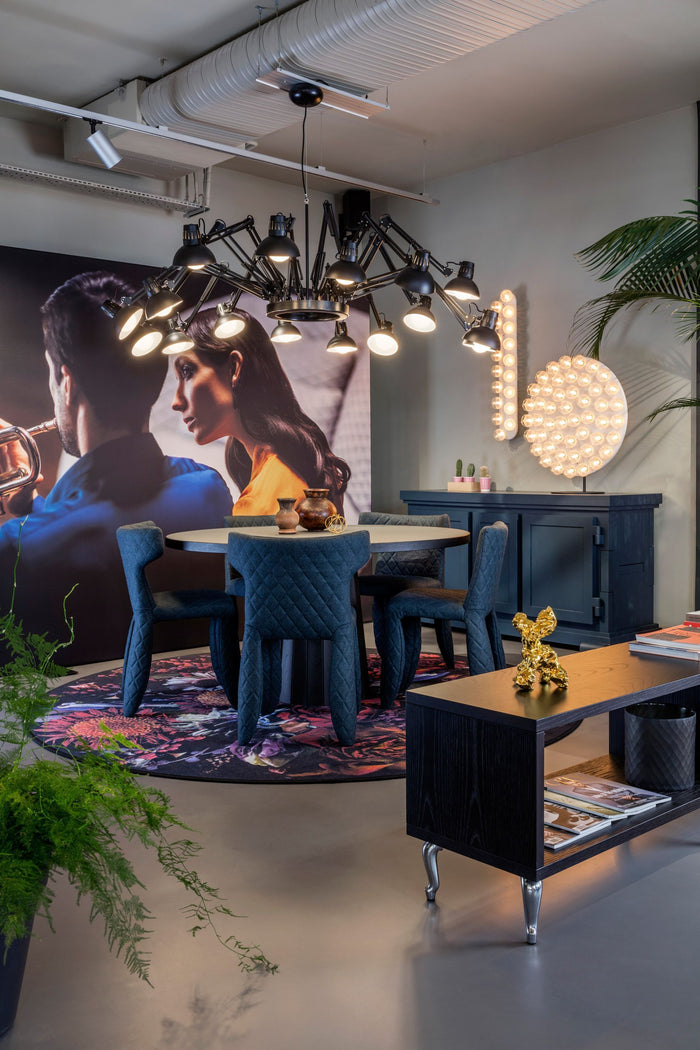 Moooi Carpets Fool's Paradise vloerkleed Ø250 polyamide paars