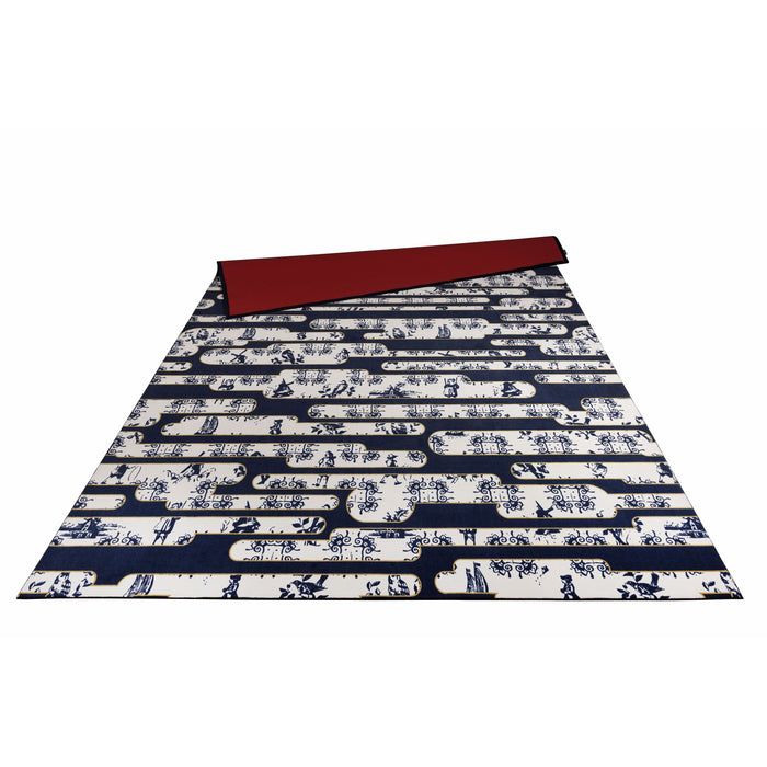 Moooi Carpets Dutch Sky vloerkleed 300x400 blauw
