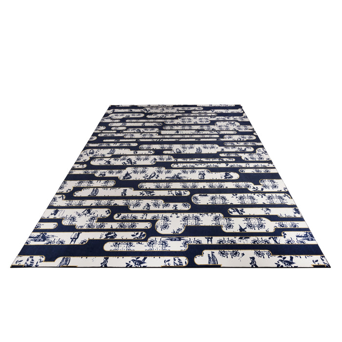Moooi Carpets Dutch Sky vloerkleed 300x400 blauw