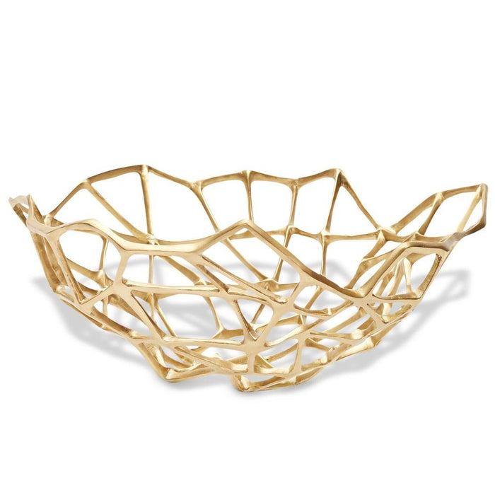 Bone fruitschaal extra large