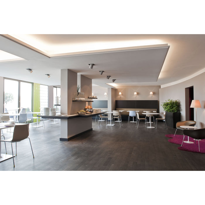 Melampo wandlamp zonder schakelaar brons